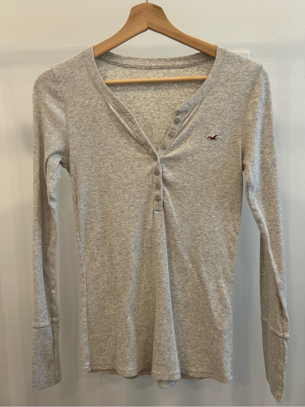 Hollister Long Sleeve Henley